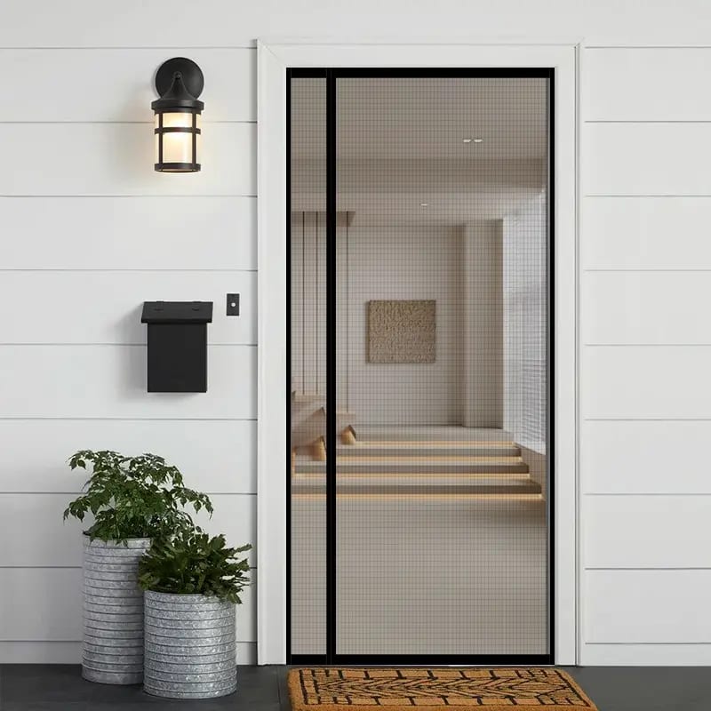 Custom Side Opening Magnetic Screen Door